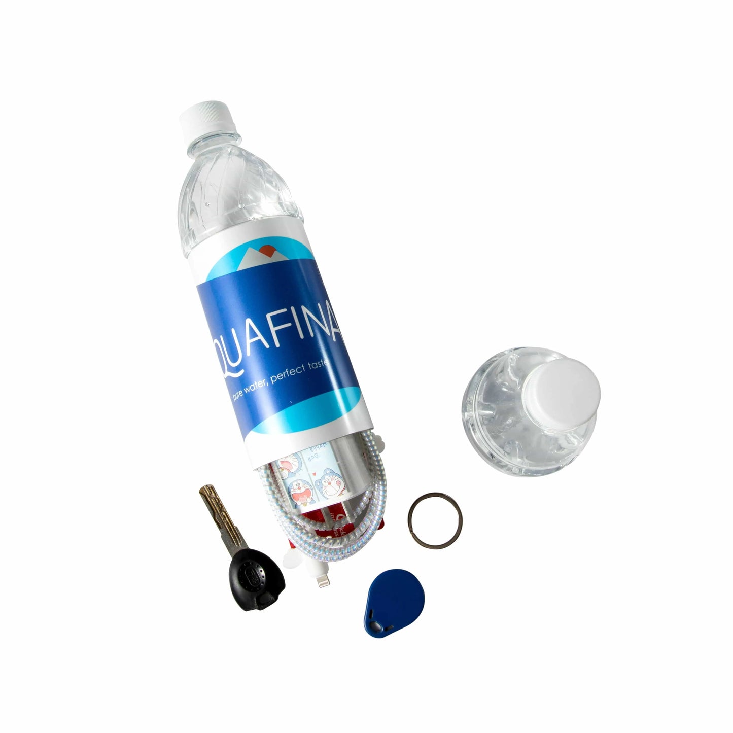 Bouteille Coffre-Fort Cachée – Sécurité Discrète & Anti-Odeur | AquaCache™ Blue