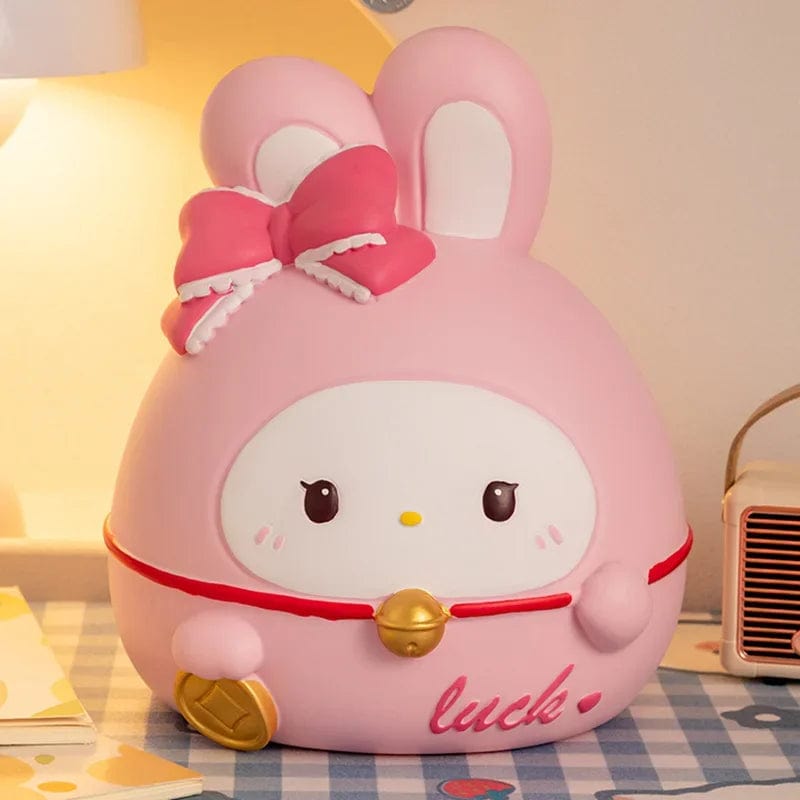 Tirelire Lapin Kawaii en Vinyle – Trop Mignonne 