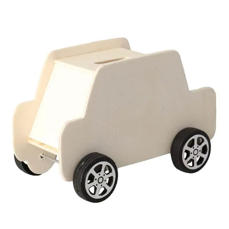 Tirelire Voiture en Bois Personnalisable – Unique | Car'Save wooden