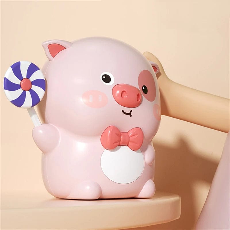 CutePiggy™ - Tirelire Cochon Mignon en PVC | Rose ou Gris