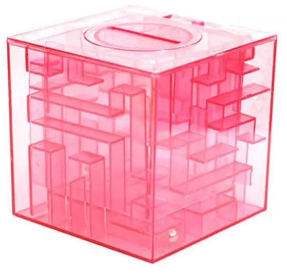 FunCubeBank - Tirelire cube transparent | Ludique & originale