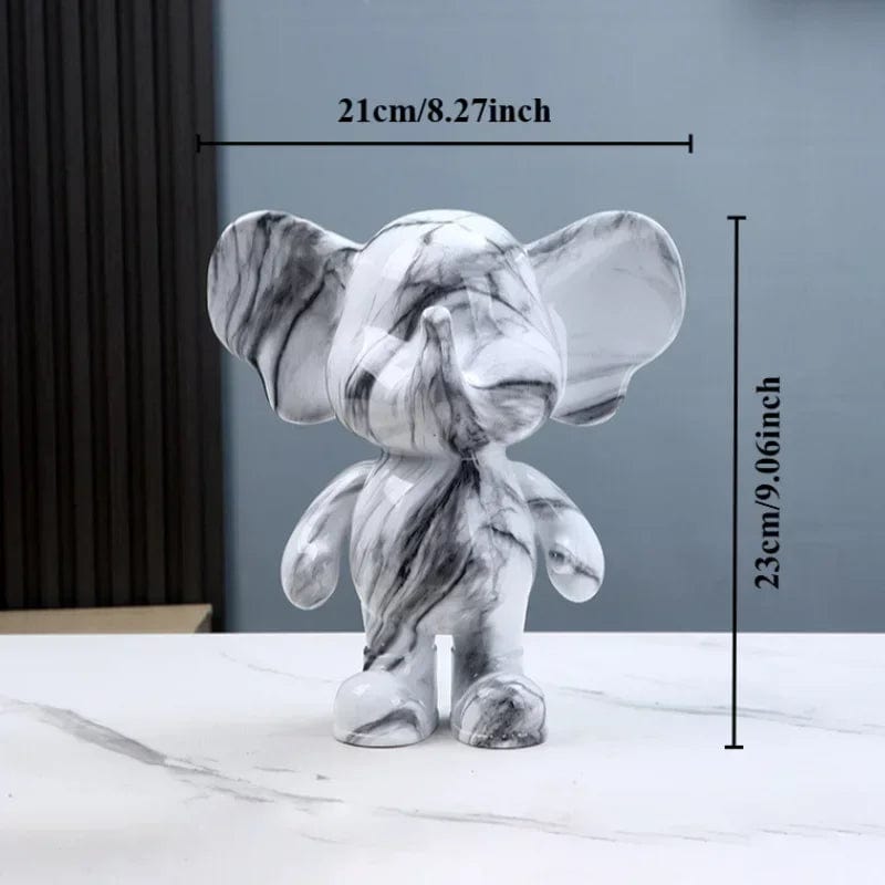 GraffiPhant™ - Tirelire Éléphant Graffiti | Design Artistique et Moderne E