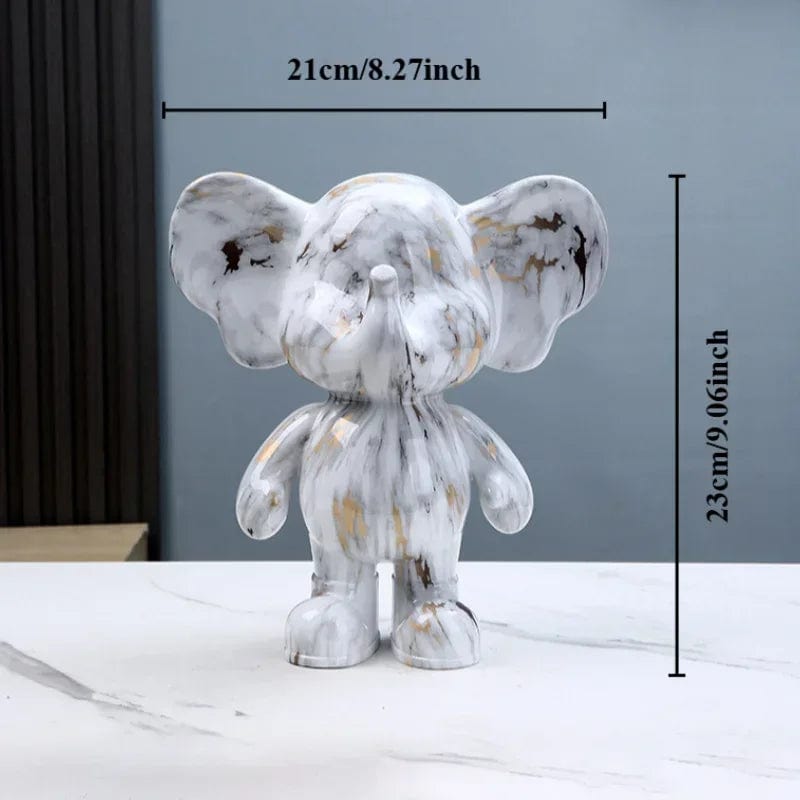 GraffiPhant™ - Tirelire Éléphant Graffiti | Design Artistique et Moderne G