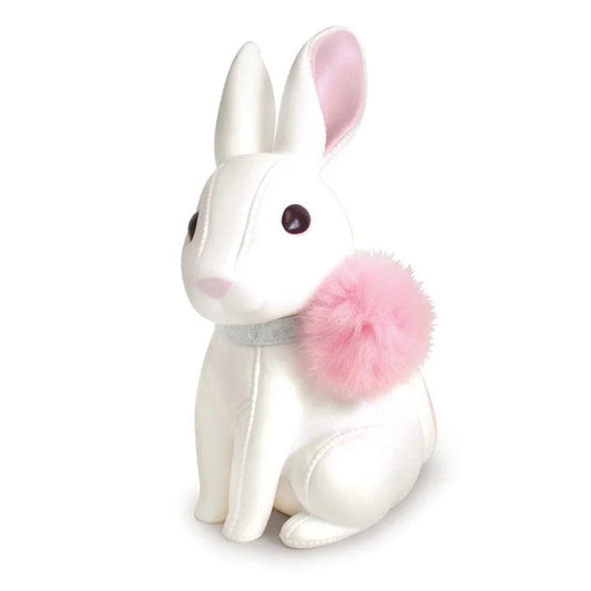 Tirelire Lapin Blanc en Résine - Décoration Douce & Originale | Lapinou d'Or™ 2