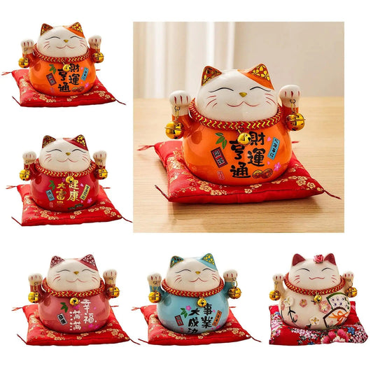 LuckyNeko™ - Tirelire Chat Porte-Bonheur Japonais | Symbole de Chance