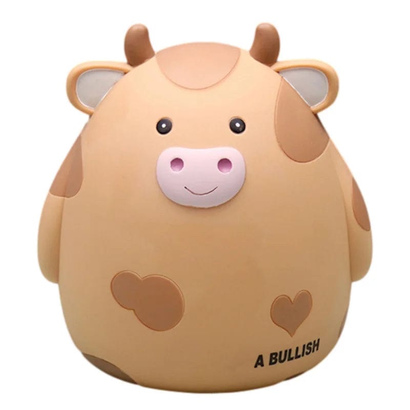 Tirelire Vache en Vinyle – Adorable et Pratique | Moo'Sauve Yellow