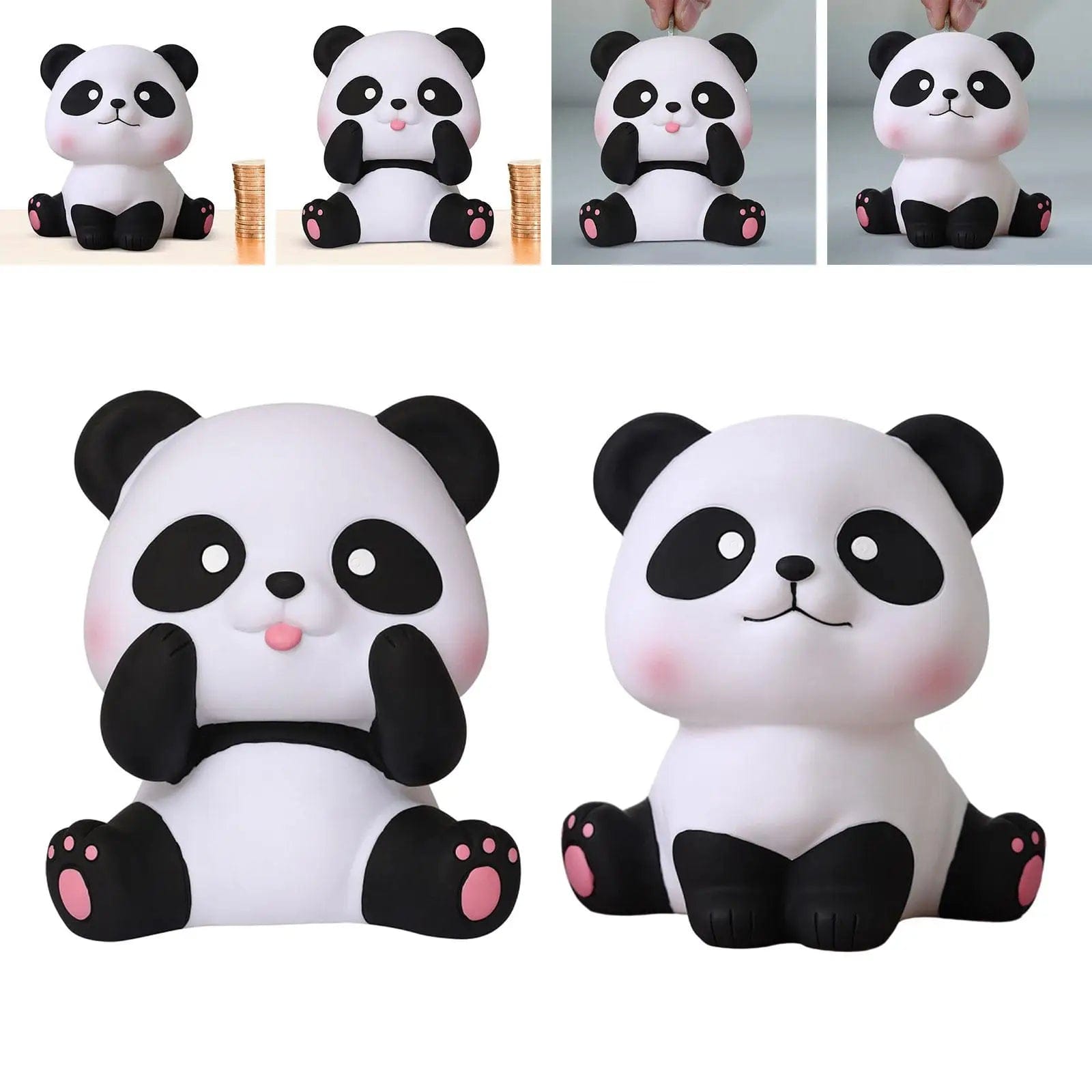 Tirelire Panda en PVC – Mignonne et Sécurisée | Panda'Sauvegarder