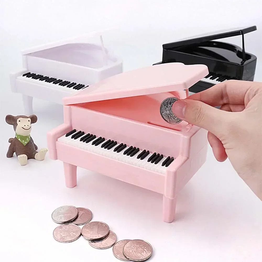 Tirelire Piano pour Enfants en PVC | Pian'Épargne™