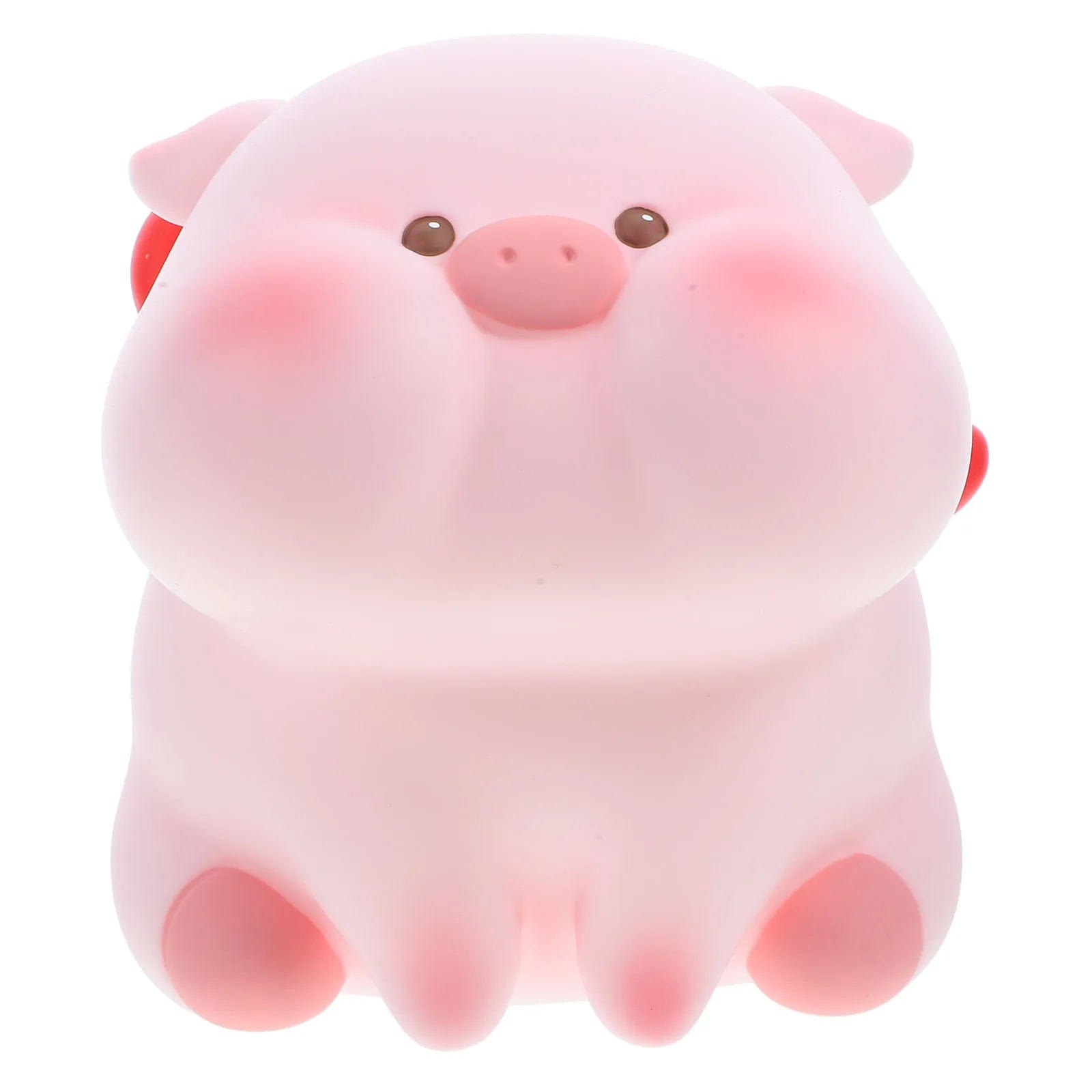 Tirelire Cochon Adorable en PVC – Économisez avec Fun | PiggyMignon Red