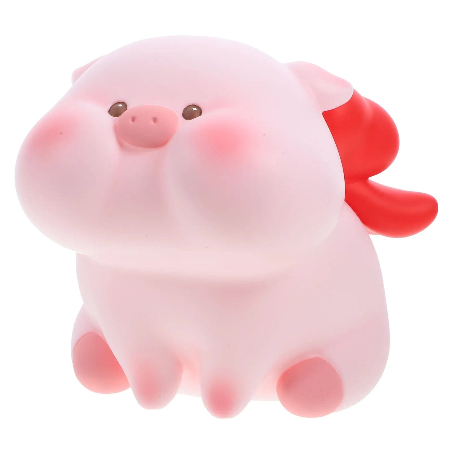 Tirelire Cochon Adorable en PVC – Économisez avec Fun | PiggyMignon Red