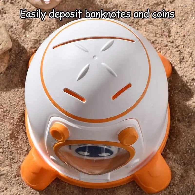 Rocket Japanese Piggy Bank Kids Creative Money Banking Toys Piggy Bank Money Saving Pot Coin Banks Coin Box With Lock