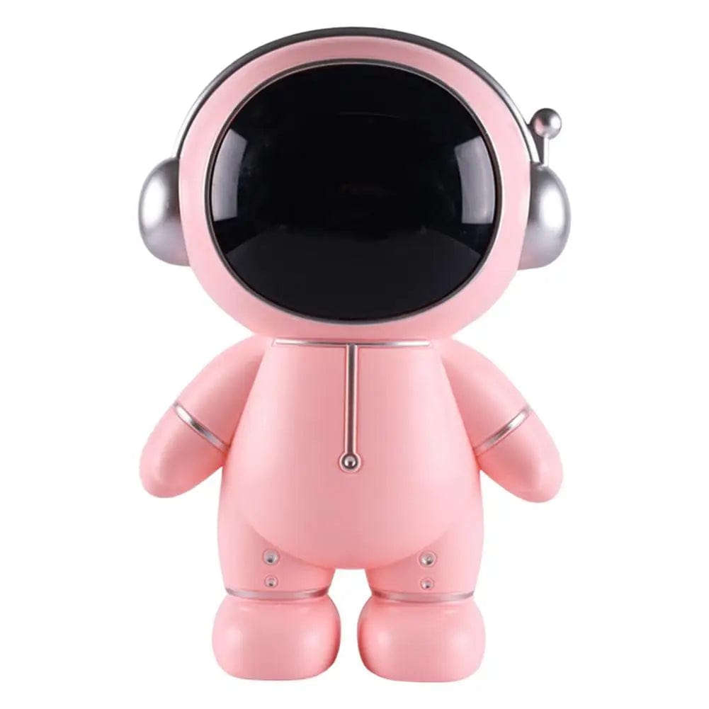 StarVault™ - Tirelire Astronaute en PVC | Design Moderne en Doré, Rose et Argenté Pink