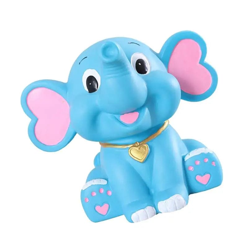 Tirelire | Tirelire Éléphant en Silicone - ElephantPiggy™ Blue24.00X15.00X17.0