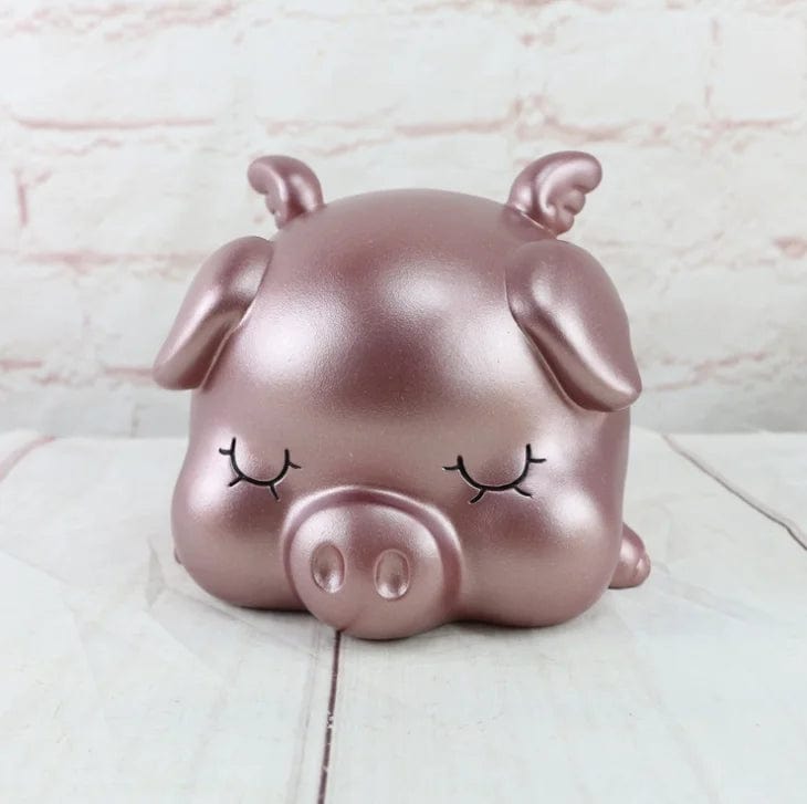 Tirelire Cochon Volant - Élégance et Fantaisie pour Vos Économies 14x15x12.5CM