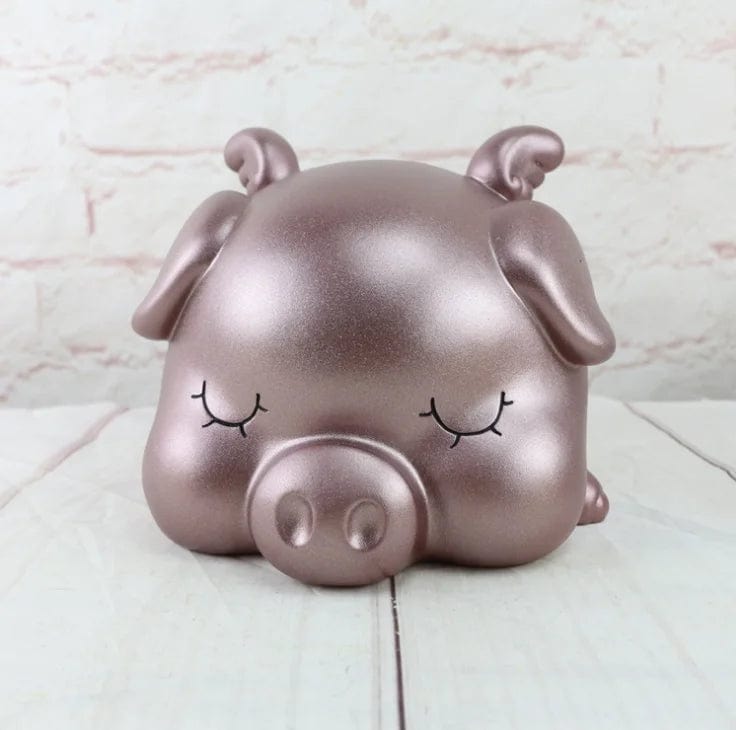 Tirelire Cochon Volant - Élégance et Fantaisie pour Vos Économies 17x19x14CM