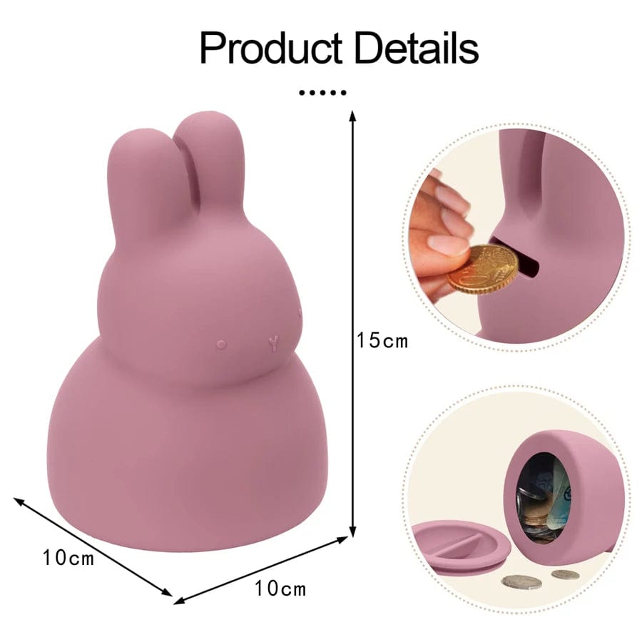 FunnyPals™ - Tirelire Animale en Silicone | Modèles Adorables pour Enfants