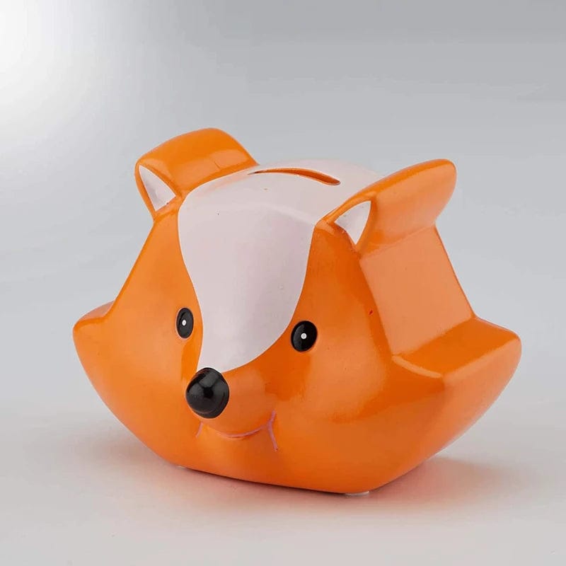 Tirelire | Tirelire Renard en Céramique - Renardou Orange Fox